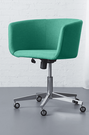 Coup Teal Office Chair