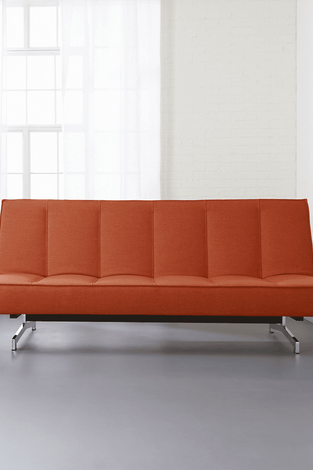 Flex Orange Sleeper Sofa