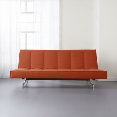Flex Orange Sleeper Sofa