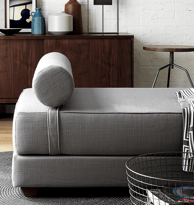Lubi Silver Grey Sleeper Daybed Furnisofa