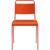 Lucinda Orange Stacking Chair